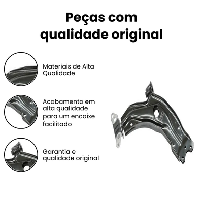 Bandeja Suspensão Dianteira Dir. Inferior Cronos Argo - Imagem 3