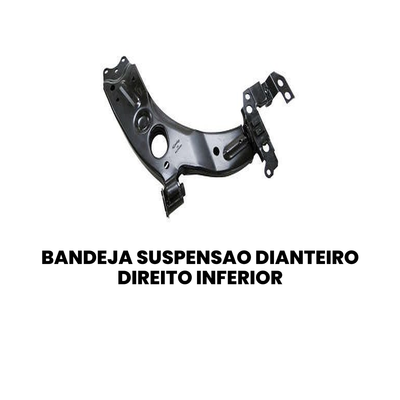 Bandeja Suspensão Dianteira Dir. Inferior Palio Mobi - Imagem 2