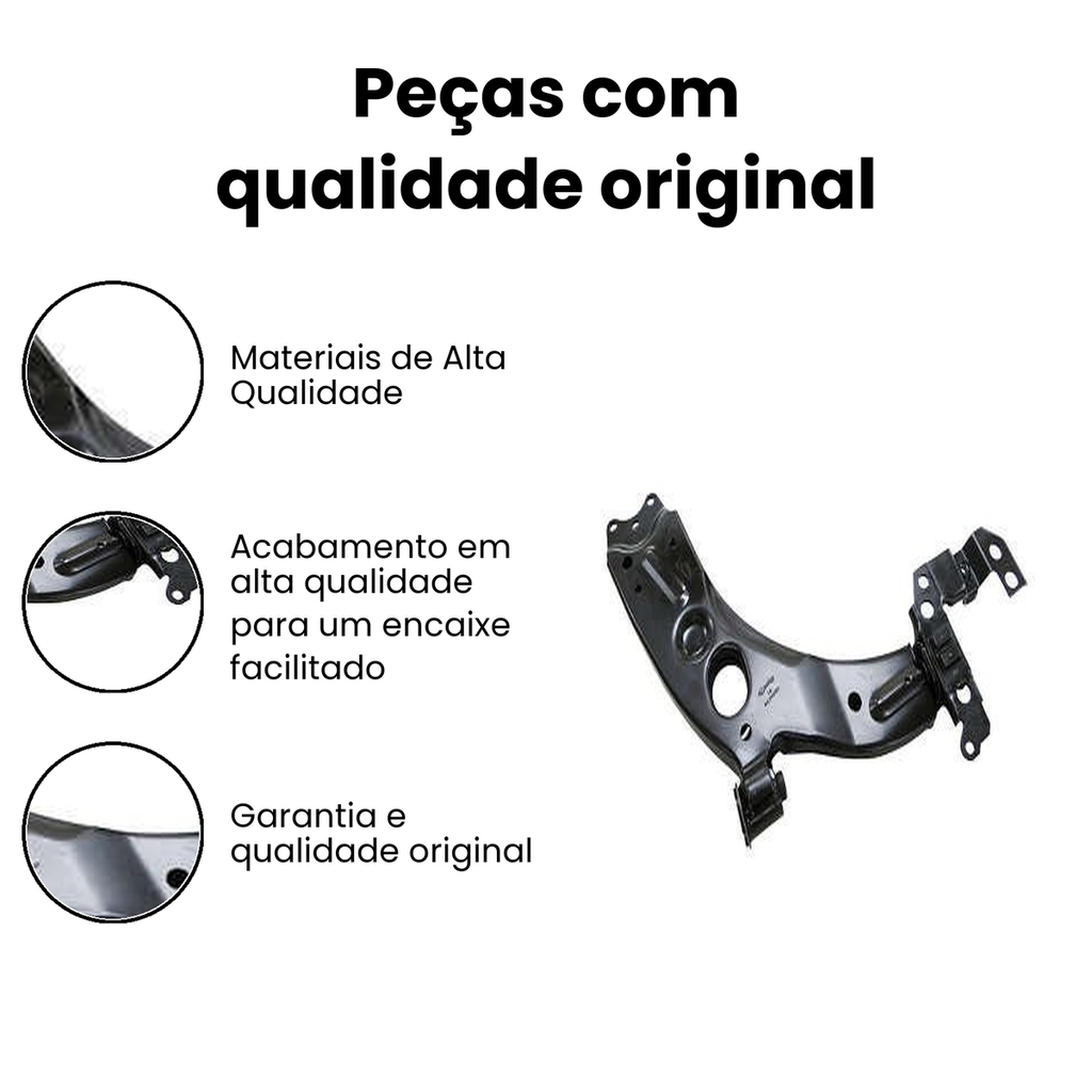 Bandeja Suspensão Dianteira Dir. Inferior Palio Mobi - Imagem 3