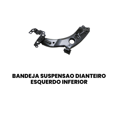 Bandeja Suspensão Dianteira Esq. Inferior - Mobi Uno - Imagem 2