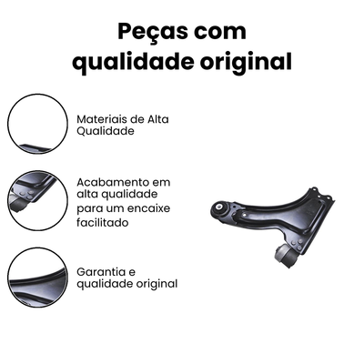 Bandeja Suspensão Dianteira Dir. Inferior Corsa Corsa - Imagem 3