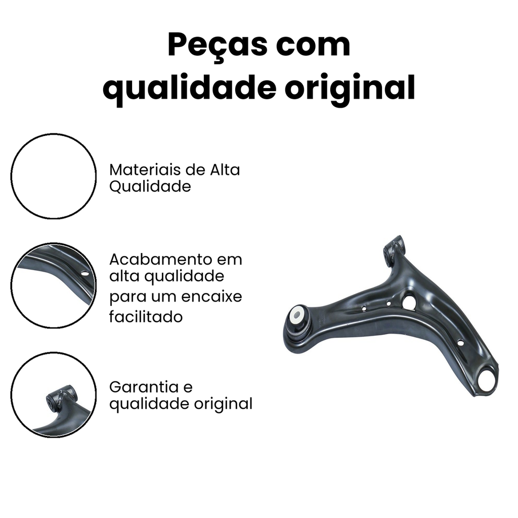 Bandeja de Suspensão Dianteira Direita Cofap Ka Ka - Imagem 3