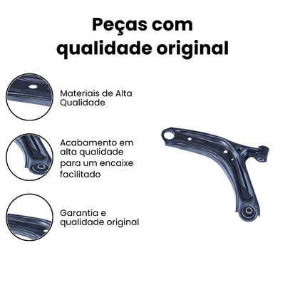 Bandeja Suspensão Dianteira Esquerda Kwid (BJC18139M) - Imagem 3