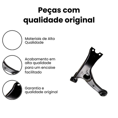 Bandeja Suspensão Diant. Dir. Inf. COFAP Corolla - Imagem 3