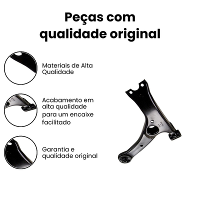 Bandeja Suspensão Dianteira Esquerda Inferior Corolla - Imagem 3