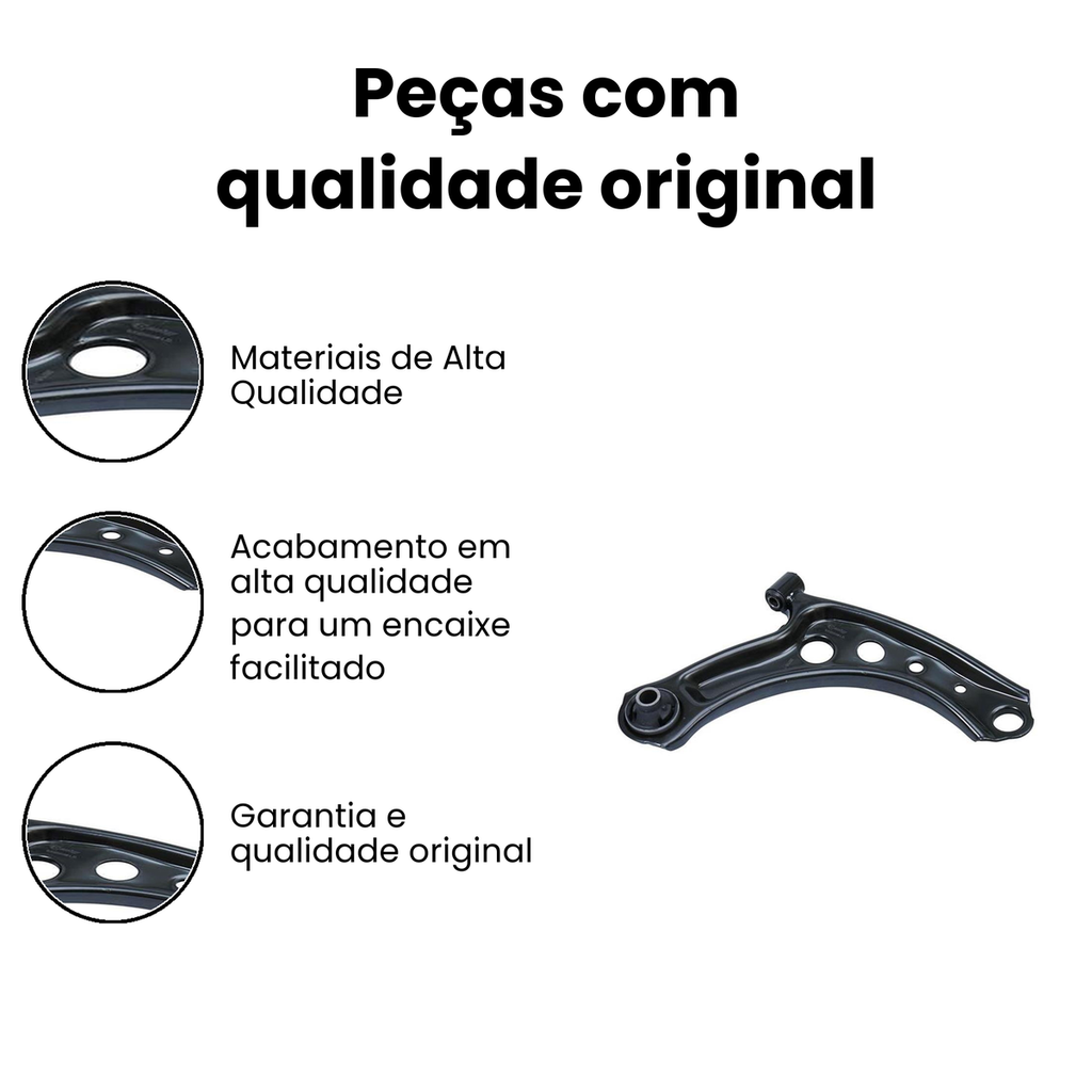 Bandeja Suspensão Dianteira Direita Etios - COFAP - Imagem 3