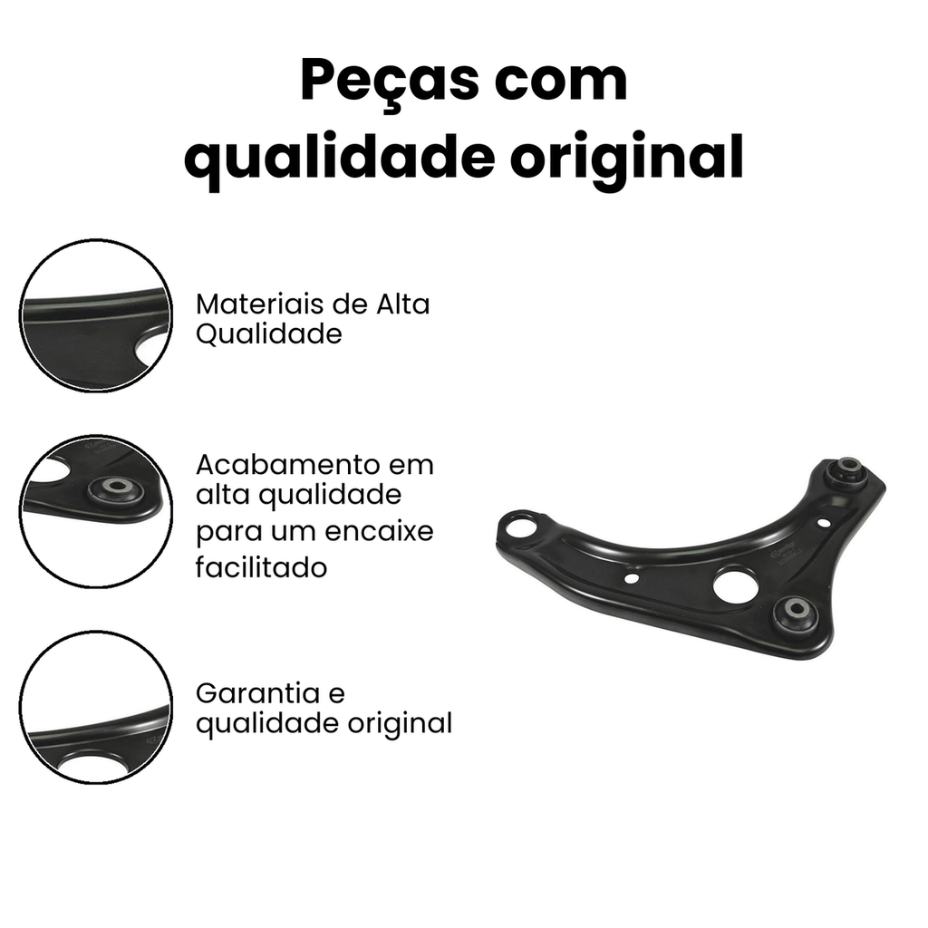 Bandeja Suspensão Dianteira Dir. COFAP March - Imagem 3