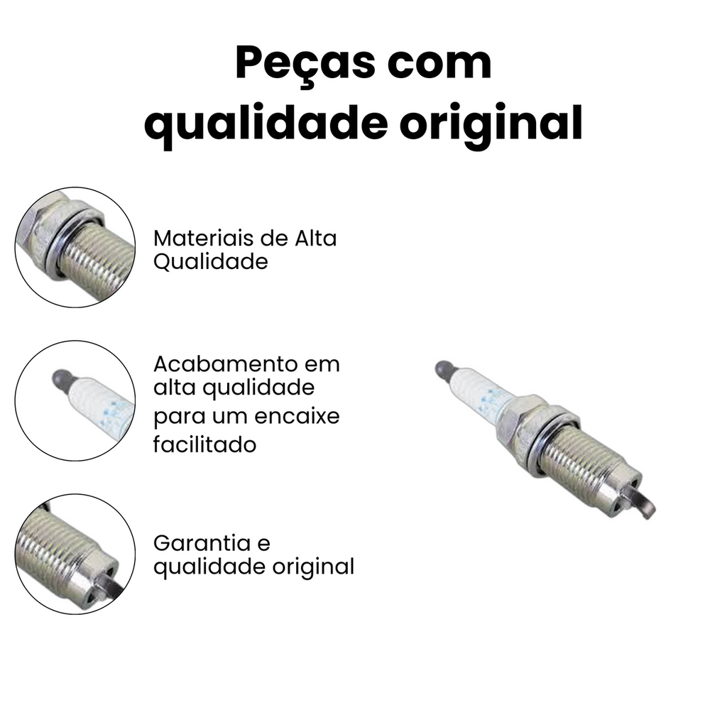 Vela de Ignição Fox Polo Golf 2005-2023 - Imagem 3