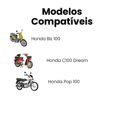 Biela Honda Biz 100 1998-2015 C100 Dream Pop 100 2007-2015 - Imagem 4