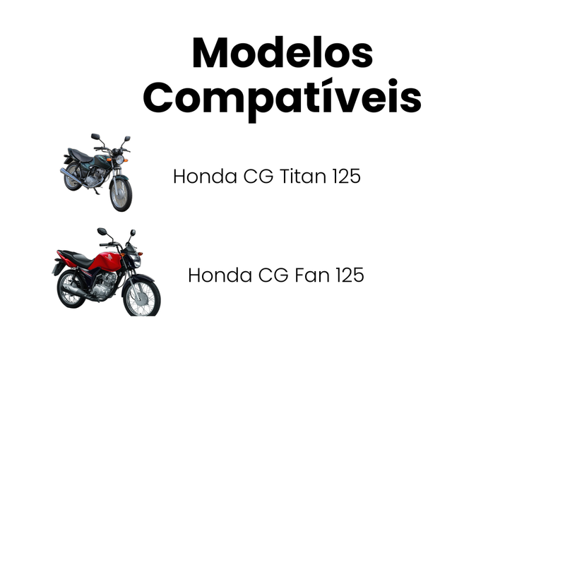 Biela Titan125 Honda CG 125 Titan Fan Cargo 2002-2008 - Imagem 4