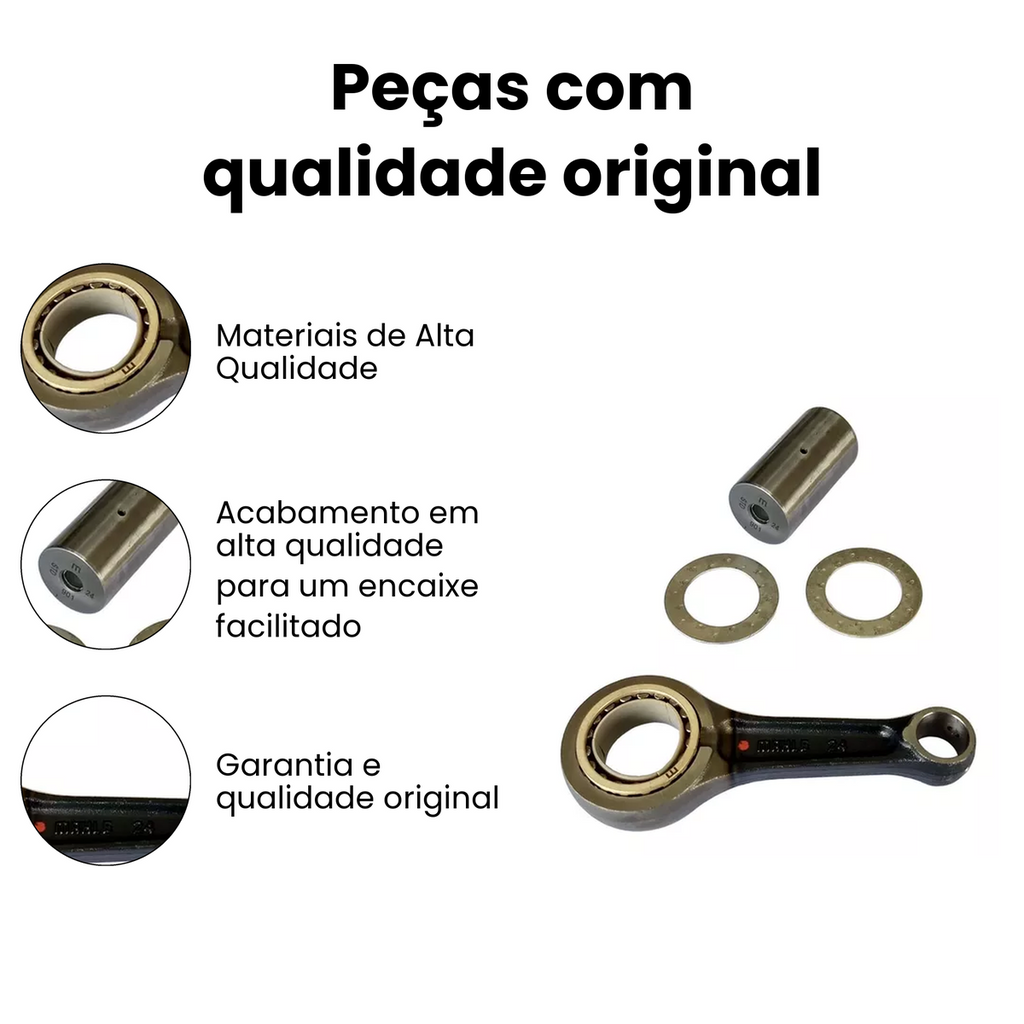 Biela para CBX 250 Twister e XR 250 Tornado HONDA BL9201 - Imagem 3
