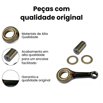 Biela para CBX 250 Twister e XR 250 Tornado HONDA BL9201 - Imagem 3