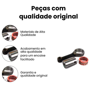 AMORTECEDOR DE SUSPENSÃO TRASEIRO DIREITO E ESQUERDO BL9808 YAMAHA - Imagem 3