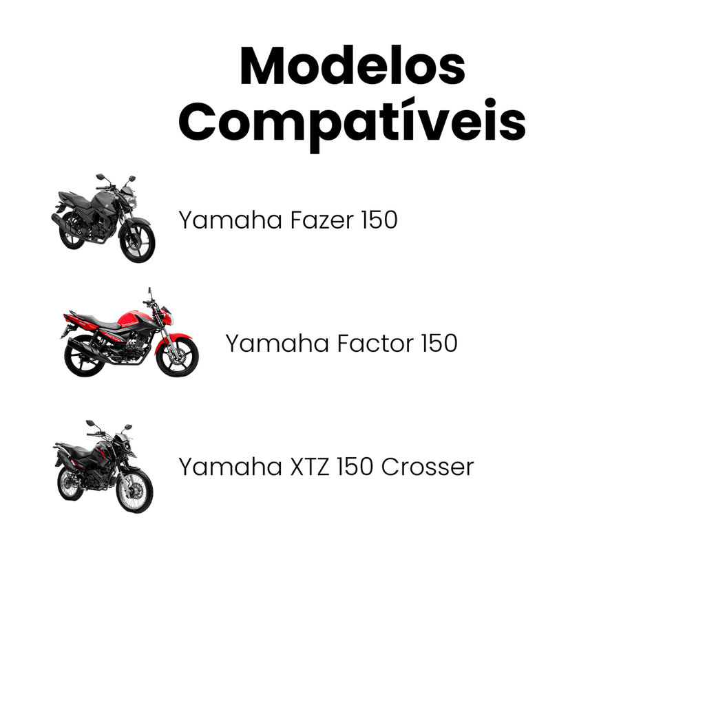 BIELA FAZER 150 / XTZ 150 CROSSER / YBR 125i FACTOR / YBR 150 FACTOR / YS 150 FAZER YAMAHA BL9816 - Imagem 4