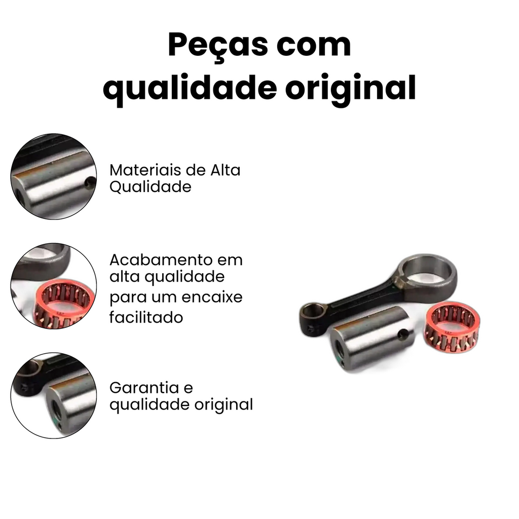 Biela para Honda CG 160, NXR 160 Bros e XRE 190 HONDA BL9825 - Imagem 3