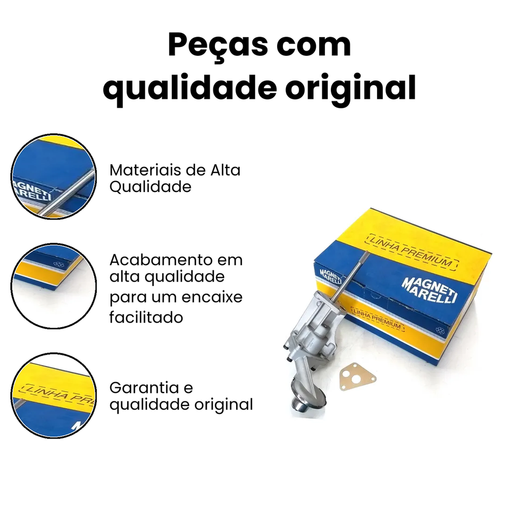 Bomba de Óleo Magneti Marelli - Parati Gol - Imagem 3