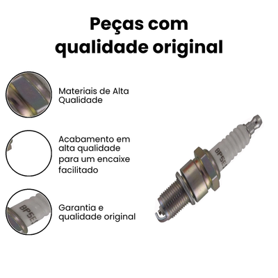 Vela de Ignição NGK BP5ES Gol R19 - Imagem 3