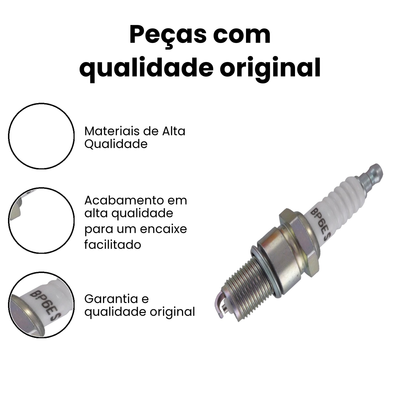 Vela de Ignição NGK BP6ES Passat Verona - Imagem 3