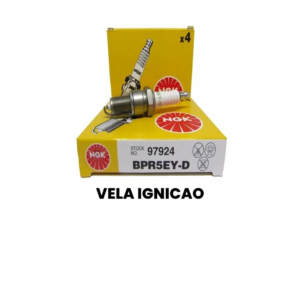 Vela Ignição NGK BPR5EY-D Uno Rover - Imagem 2