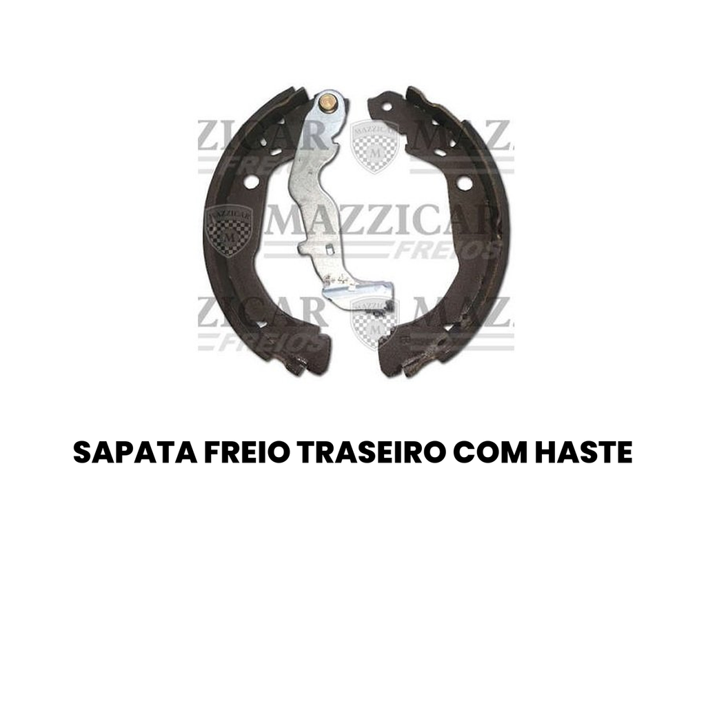 Sapata de Freio Traseira com Haste - Duster Duster - Imagem 2