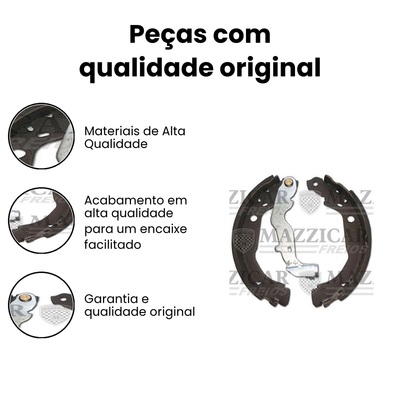 Sapata de Freio Traseira com Haste - Duster Duster - Imagem 3