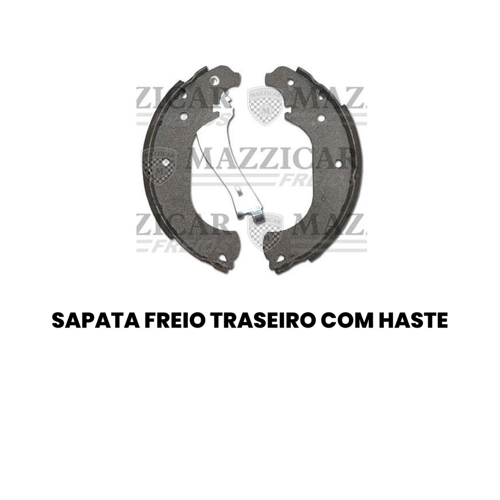 Sapata de Freio Traseira com Haste - Doblo Doblo - Imagem 2