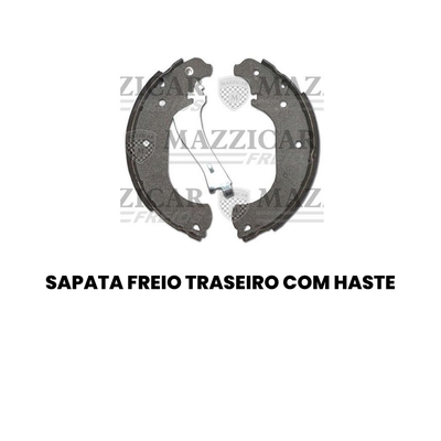 Sapata de Freio Traseira com Haste - Doblo Doblo - Imagem 2