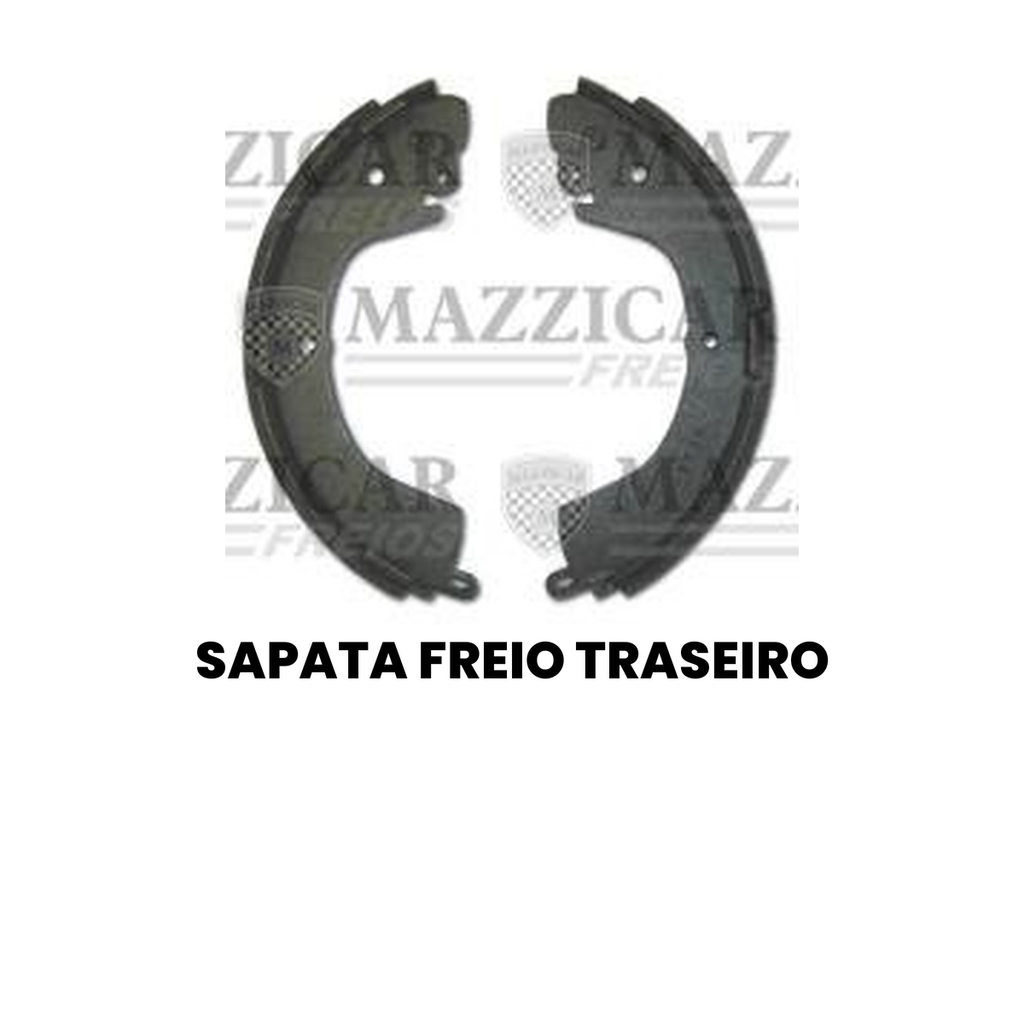 Sapata de Freio Traseiro Pajero - Mazzicar - Imagem 2