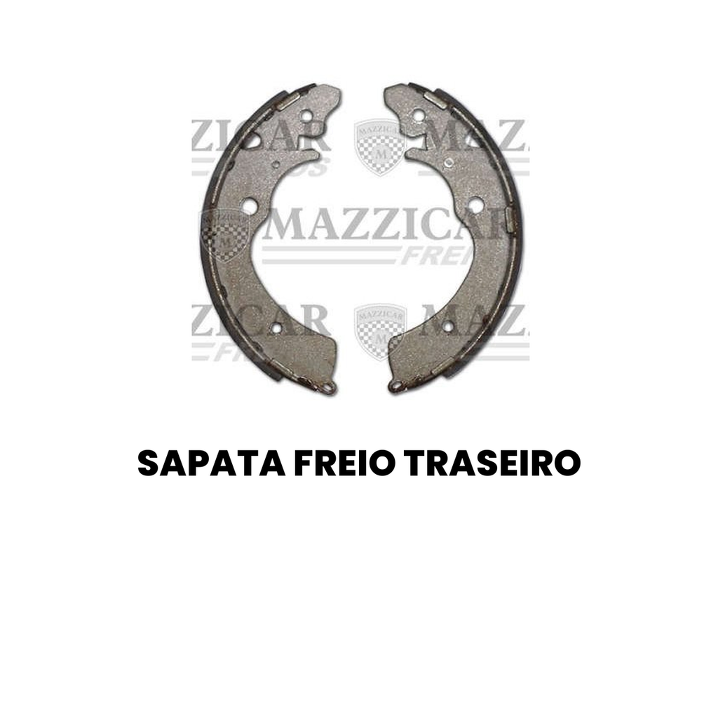 Sapata de Freio Traseiro CR-V e Jimny - MAZZICAR - Imagem 2