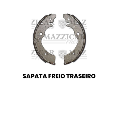 Sapata de Freio Traseiro CR-V e Jimny - MAZZICAR - Imagem 2