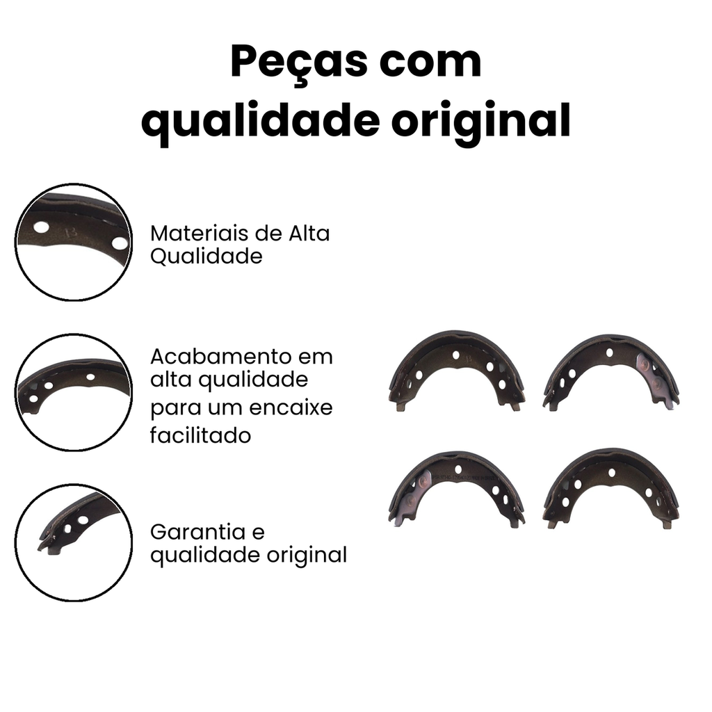 Sapata Freio de Mão Traseira DUCATO MAZZICAR - Imagem 3