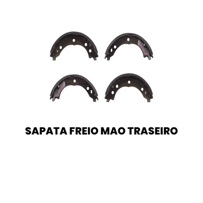 Sapata Freio de Mão Traseira DUCATO MAZZICAR - Imagem 2
