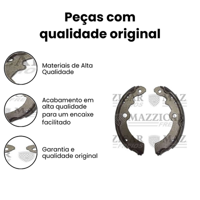 Sapata de Freio Traseiro KWID KWID - MAZZICAR - Imagem 3