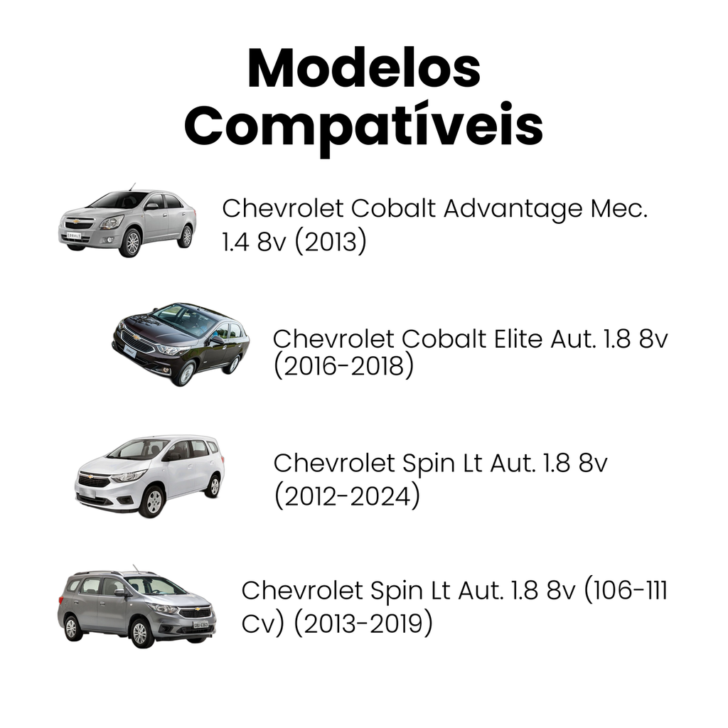 Amortecedor Chevrolet Cobalt Spin 1.4 1.8 8 Válvulas - Imagem 4