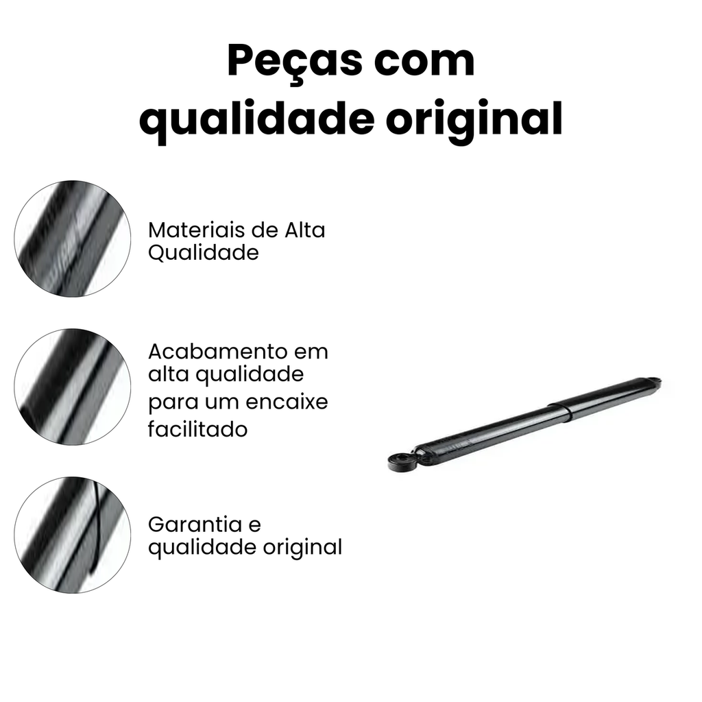 Amortecedor Chevrolet Cobalt Spin 1.4 1.8 8 Válvulas - Imagem 3