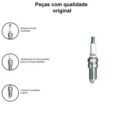 Vela de Ignição NGK BR8ES-D Celta Classic - Imagem 3