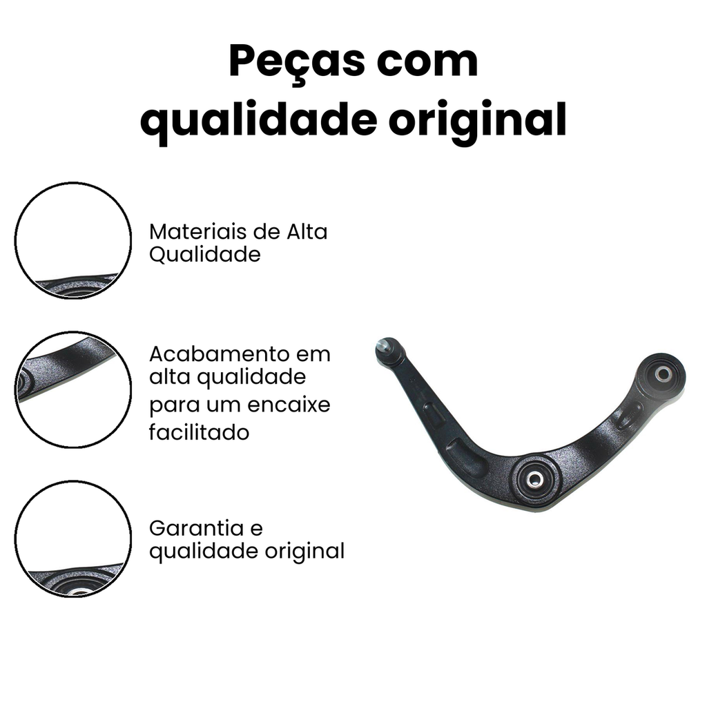 Bandeja Suspensão Dianteira Dir. Inferior Hoggar 207 - Imagem 3