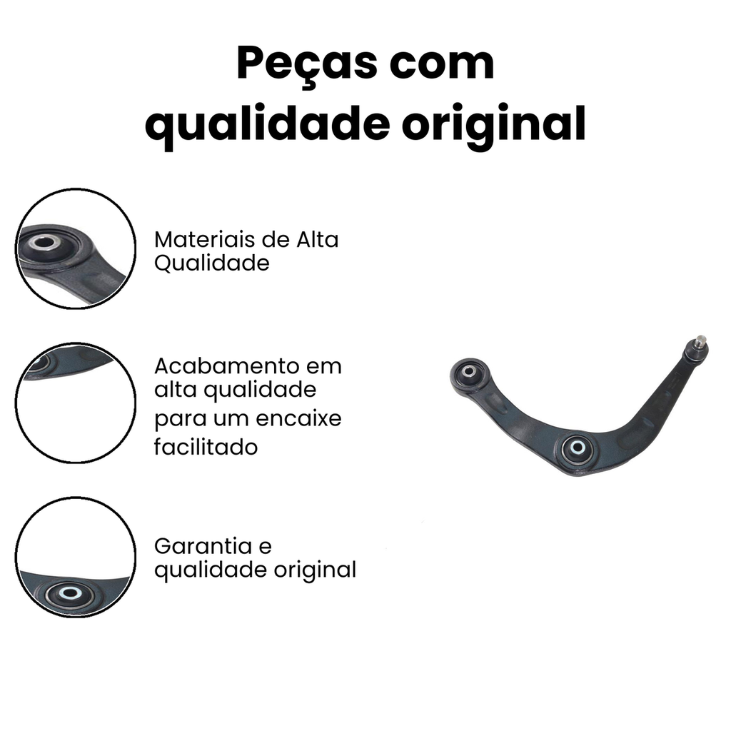 Bandeja Suspensão Dianteira Esquerda Inferior 206 - Imagem 3