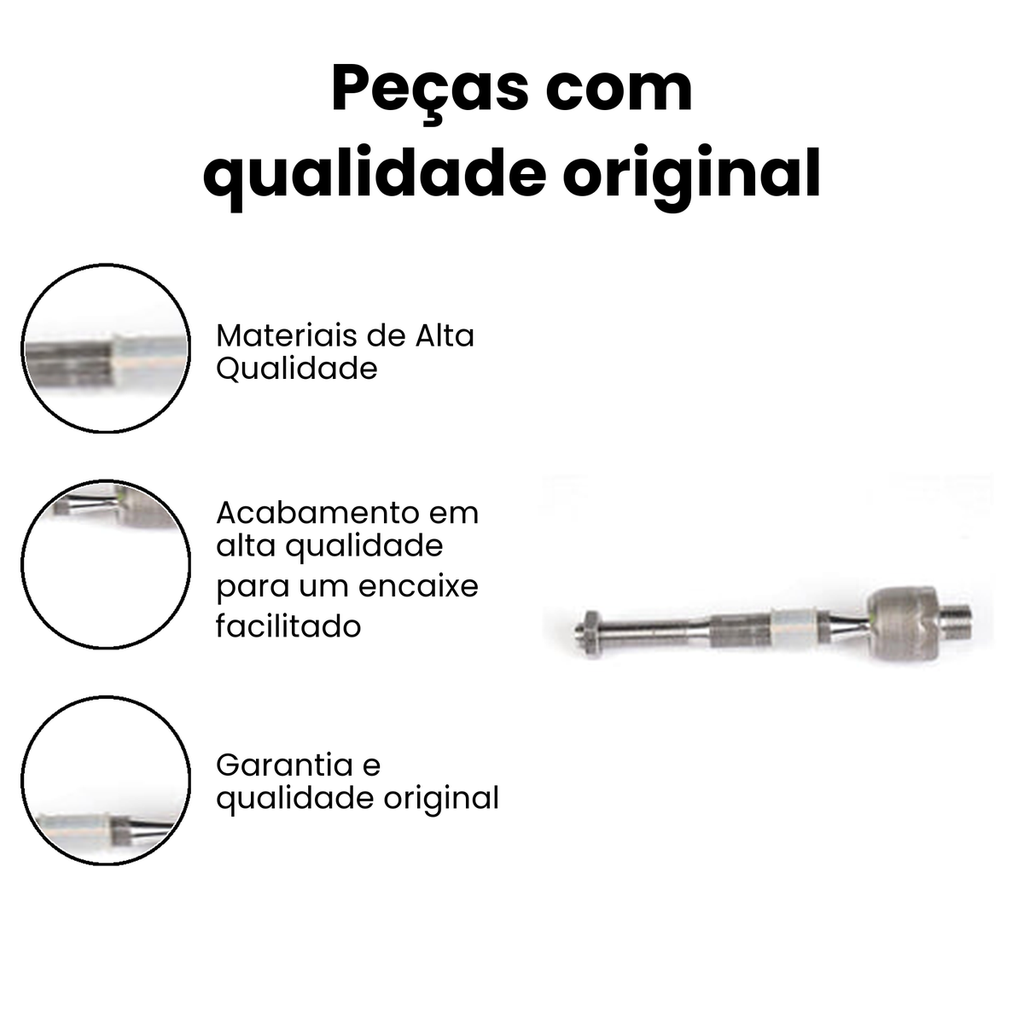 Terminal Axial Direito/Esquerdo Civic - PERFECT - Imagem 3