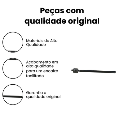 Terminal Axial Direito/Esquerdo Kwid - PERFECT - Imagem 3