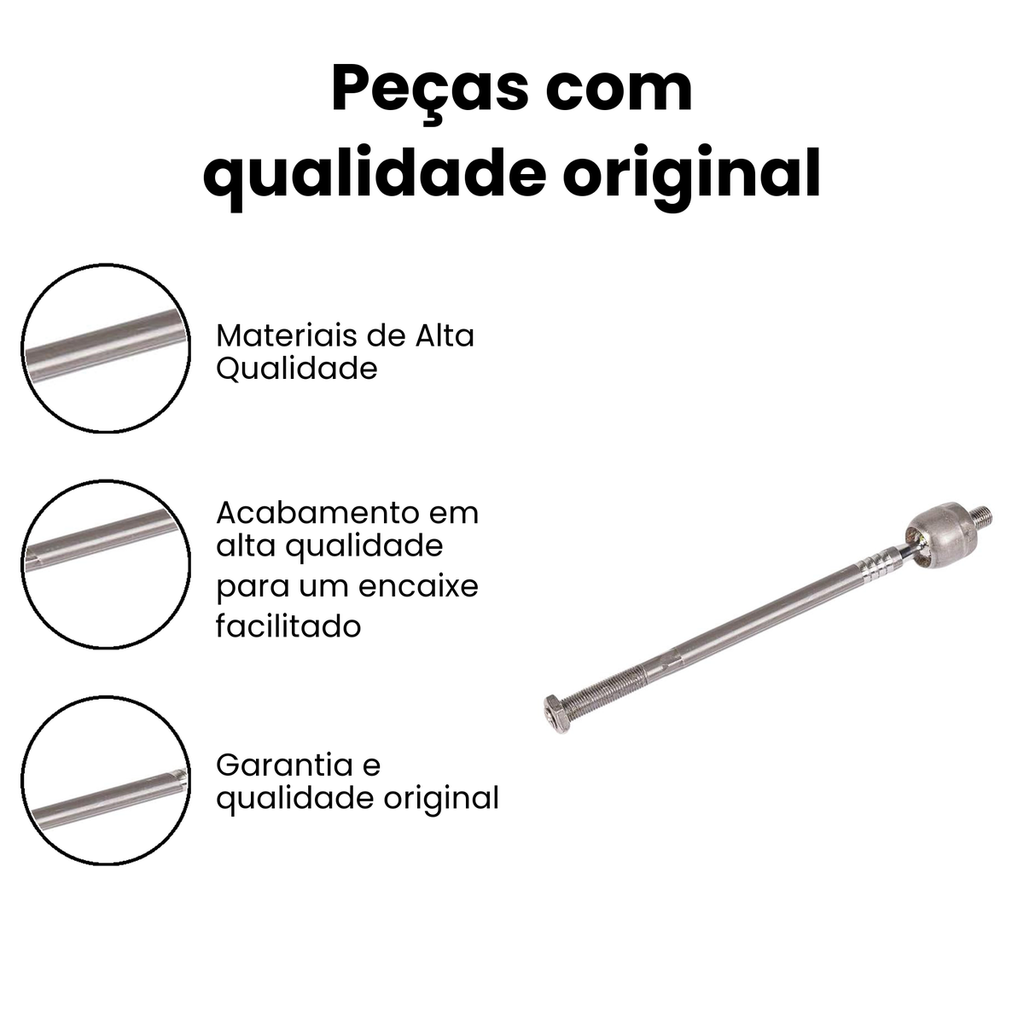 Terminal Axial Direito/Esquerdo Palio - Imagem 3