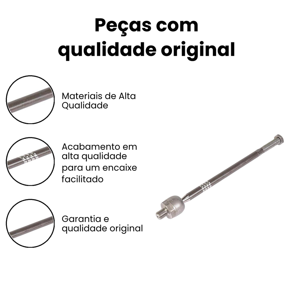 Terminal Axial Direito/Esquerdo Voyage Fox - Imagem 3