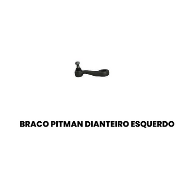 BRAÇO PITMAN DIANTEIRO ESQUERDO CHEVROLET BRP0461 - Imagem 2