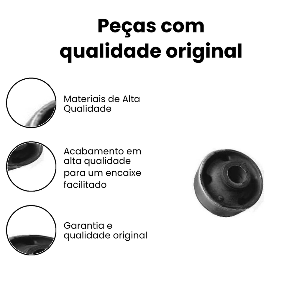 Bucha Bandeja Dianteira (Passat New) - Imagem 3