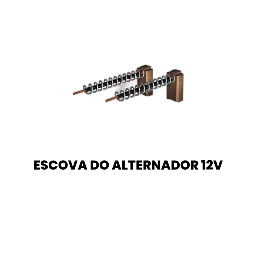 Escova do Alternador 12 Volts Gol Belina - Imagem 2