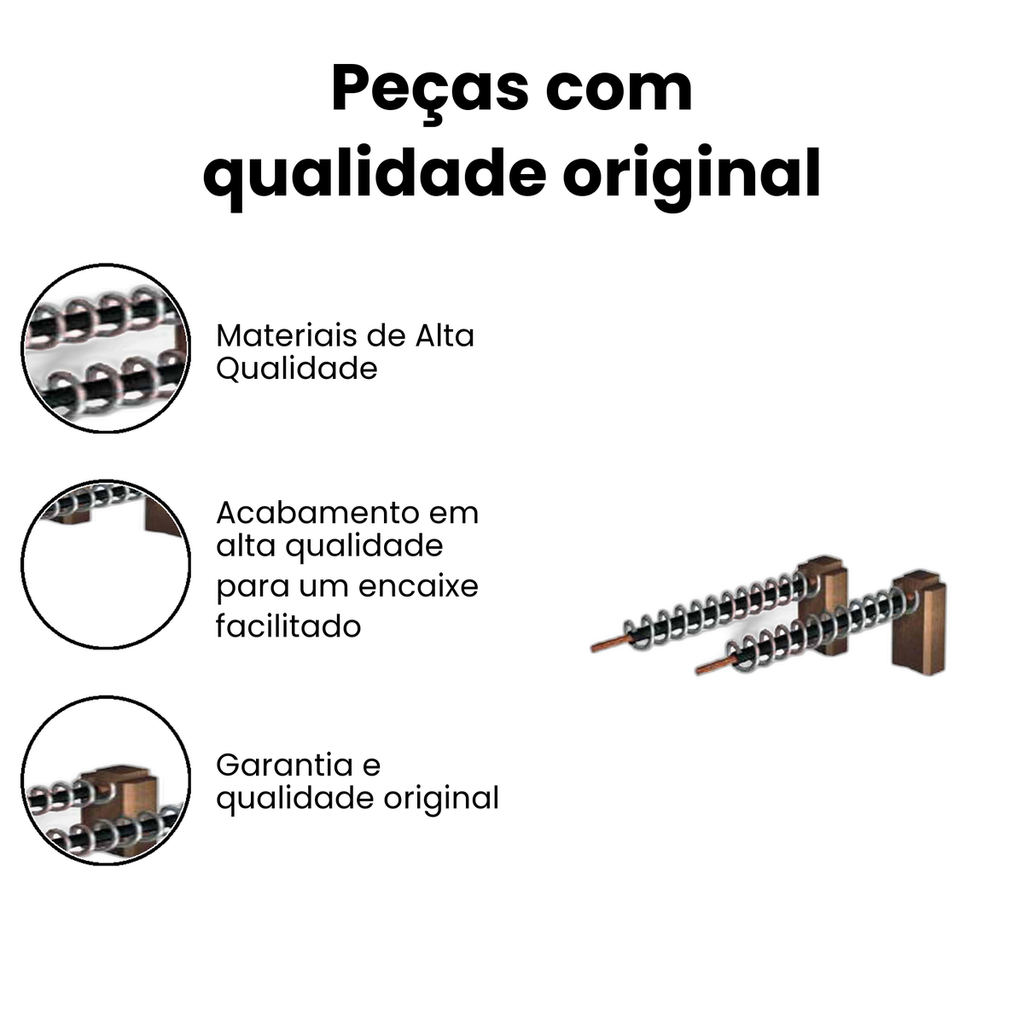 Escova do Alternador 12 Volts Gol Belina - Imagem 3