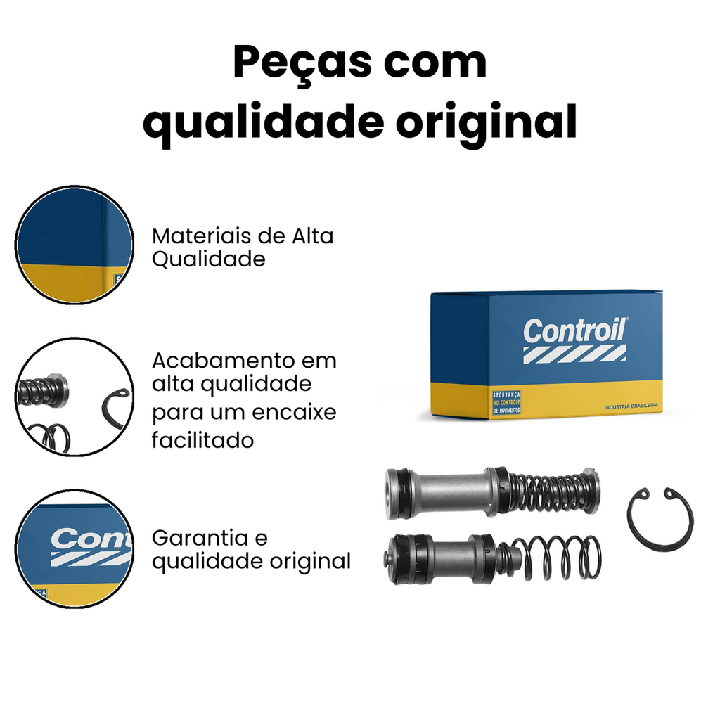 Reparo Cilindro Mestre Freio Veraneio 1600 - Imagem 3