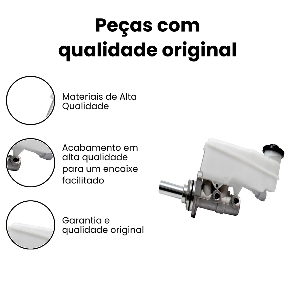 Cilindro Mestre de Freio Palio - Controil (C-2075) - Imagem 3