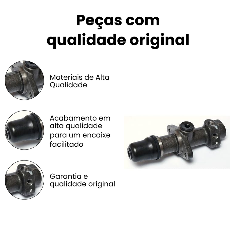 Cilindro Mestre Freio Volkswagen Fusca 1970-1986 Variant 196 - Imagem 3