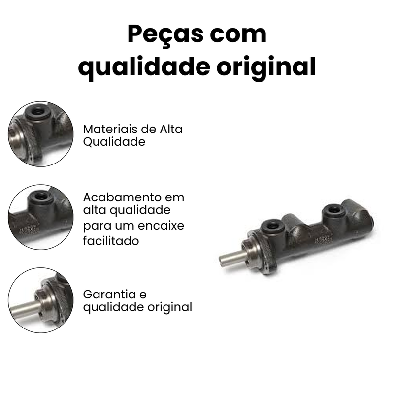 Cilindro Mestre Freio Chevrolet Ipanema 1988-1996 Kadett 198 - Imagem 3